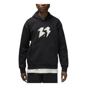 Air Jordan Flight MVP Fleece Pullover Hoodie 'Black' FB7021-010