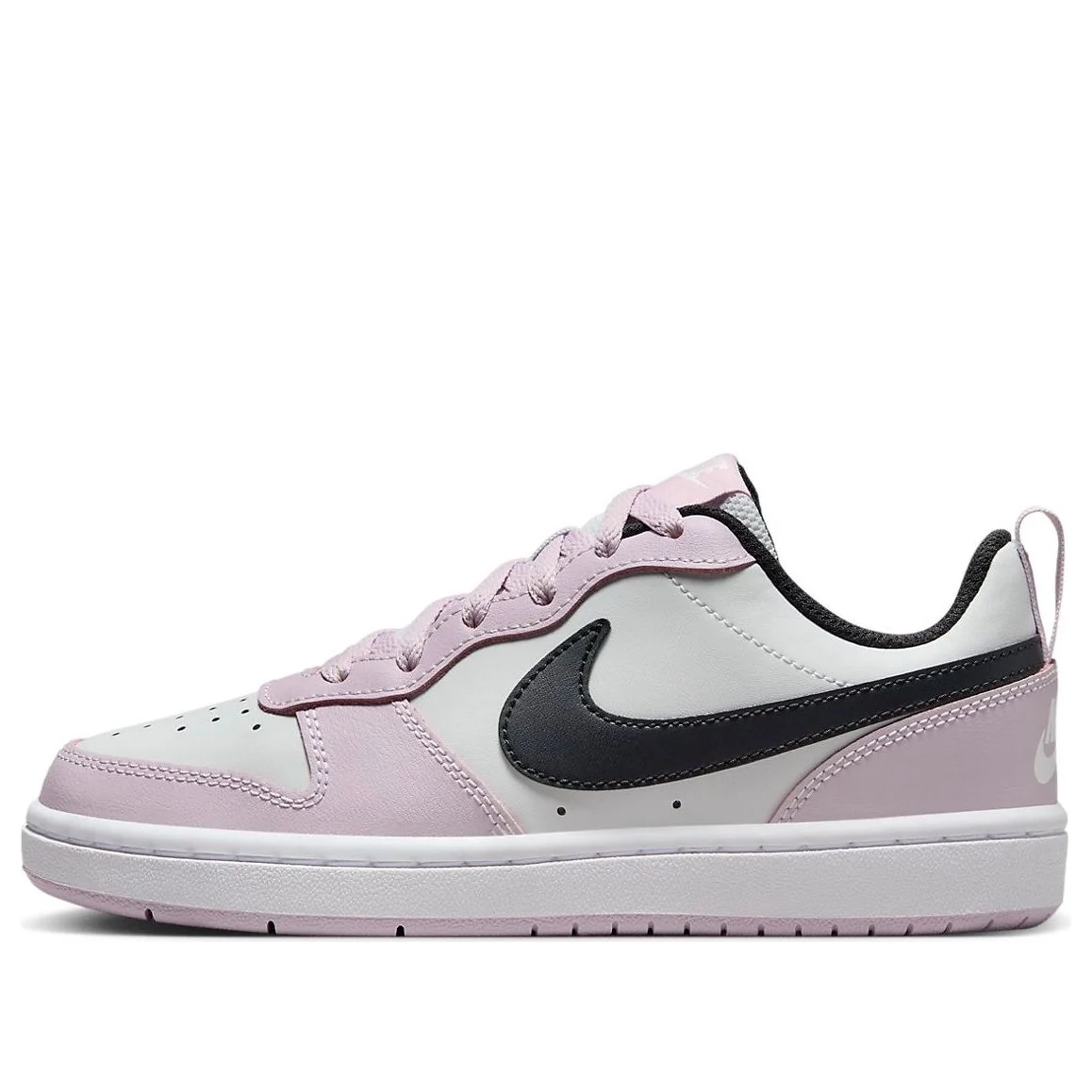 (GS) Nike Court Borough Low 2 'Photon Dust Off Noir' BQ5448-005
