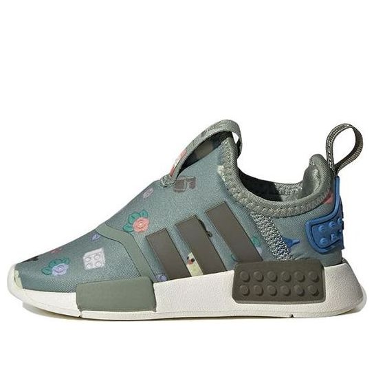 (TD) adidas LEGO x NMD 360 'Solar Green Bricks' IF2171