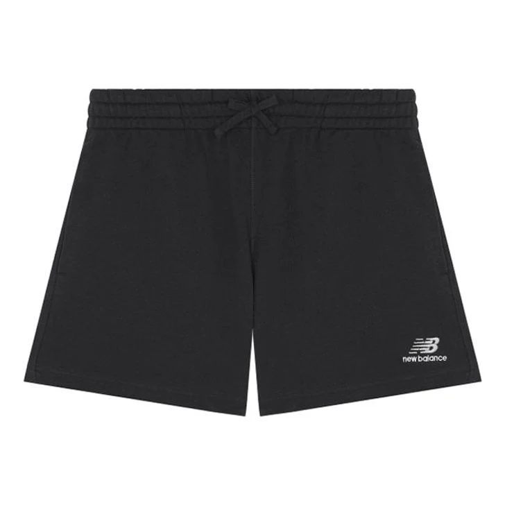 New Balance Unissentials French Terry Shorts Asia Sizing 'Black' US21500-BK