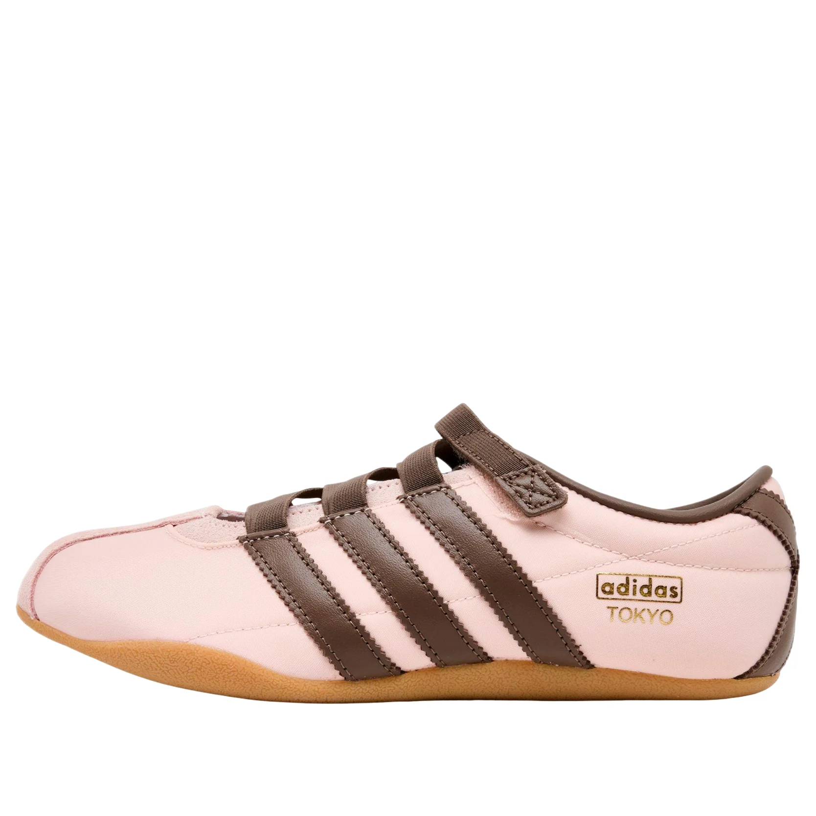 (WMNS) adidas Tokyo Mary Jane 'Sandy Pink Earth Strata Gold Metallic' IH4000