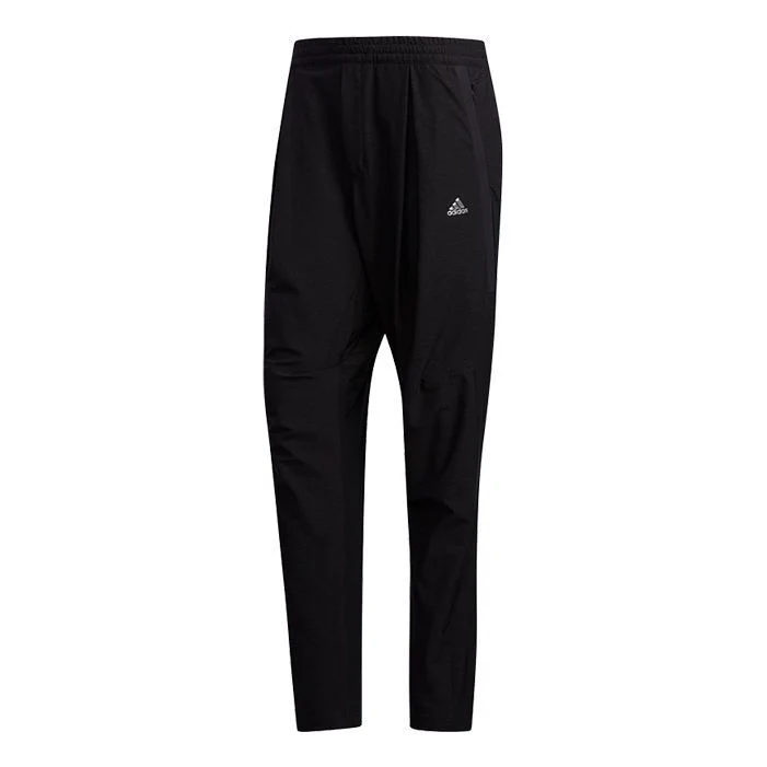 adidas Sports Running Training Breathable Casual Long Pants Black FJ0189