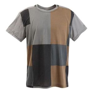 Nike Training Top Multicolor Splicing Breathable Sports Short Sleeve Gray CJ4743-077