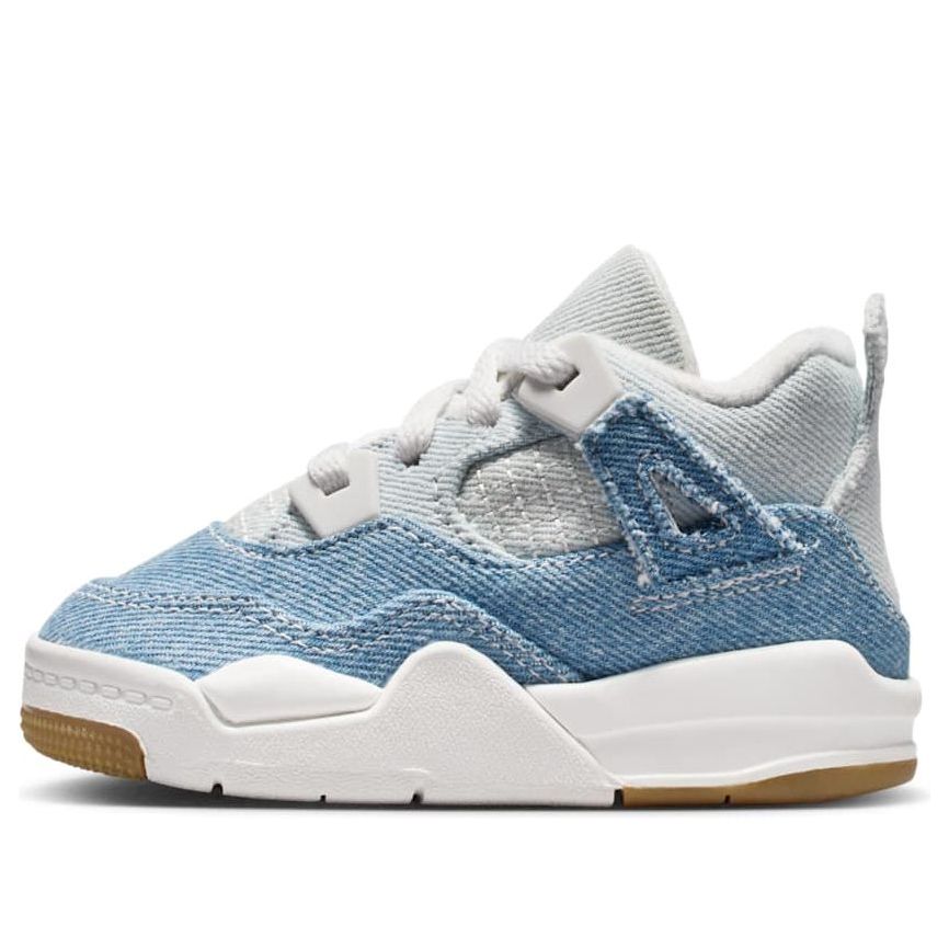 (TD) Air Jordan 4 Retro 'Denim Worn Blue' IB6714-100