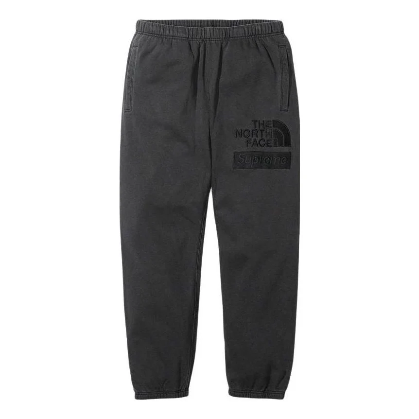 Supreme x The North Face Pigment Printed Sweatpants 'Black' SUP-FW22-761