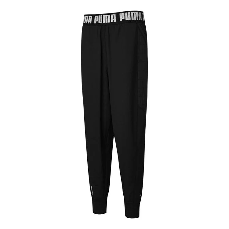 (WMNS) PUMA TRAIN STRETCH Knit Pants 'Black' 519506-01