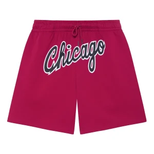 Mitchell & Ness x NBA Chicago Bulls Big Logo Shorts 'Red' MNJYSSS23106-RED