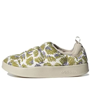 (WMNS) adidas originals Puffylette 'White Green' GX4645
