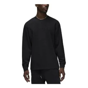 Air Jordan Wordmark Long Sleeve T-Shirt 'Black' FJ0702-010