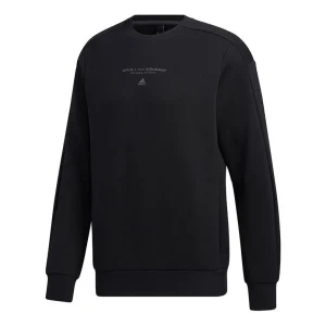 adidas Th Swt Silo Sport Round Collar Men's Black GM4413
