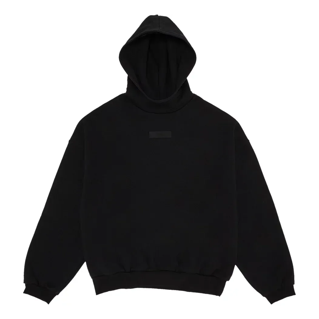 Fear of God Essentials SS24 Hoodie 'Jet Black' 192SP242054F