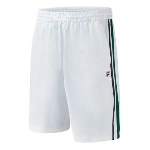 FILA Side Tennis Breathable Woven Five Pants For Men White A11M113361F-WT