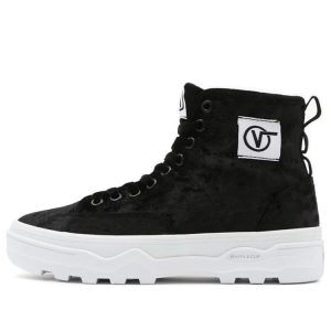 Vans Crushed Velvet Sentry Wc 'Black White' VN0A4P3KA8J