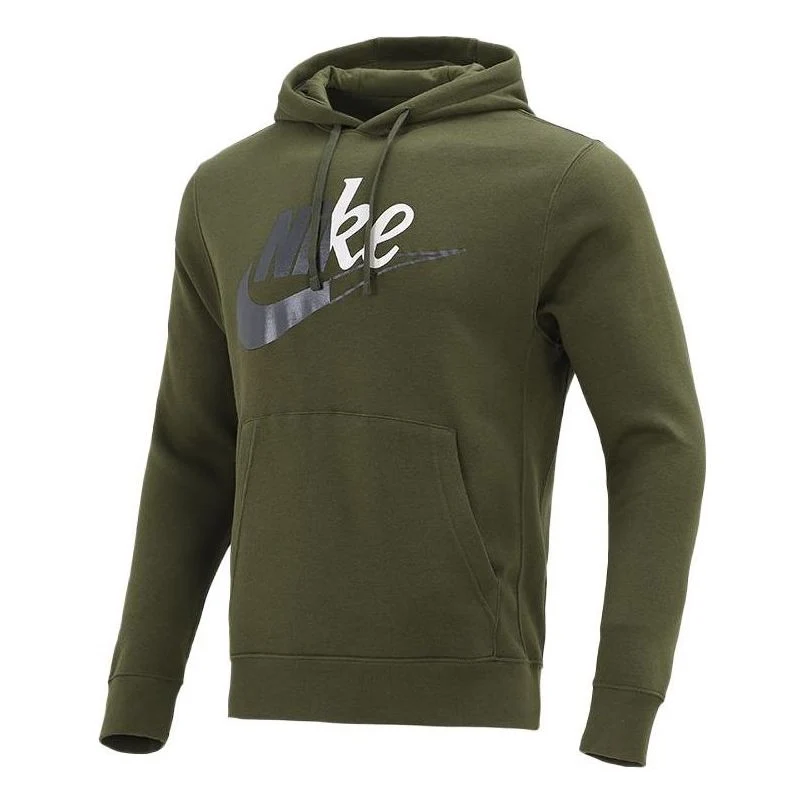 Men's Nike Nsw Spe+po Bb Hh Casual Sports Long Sleeves Green DD5012-326