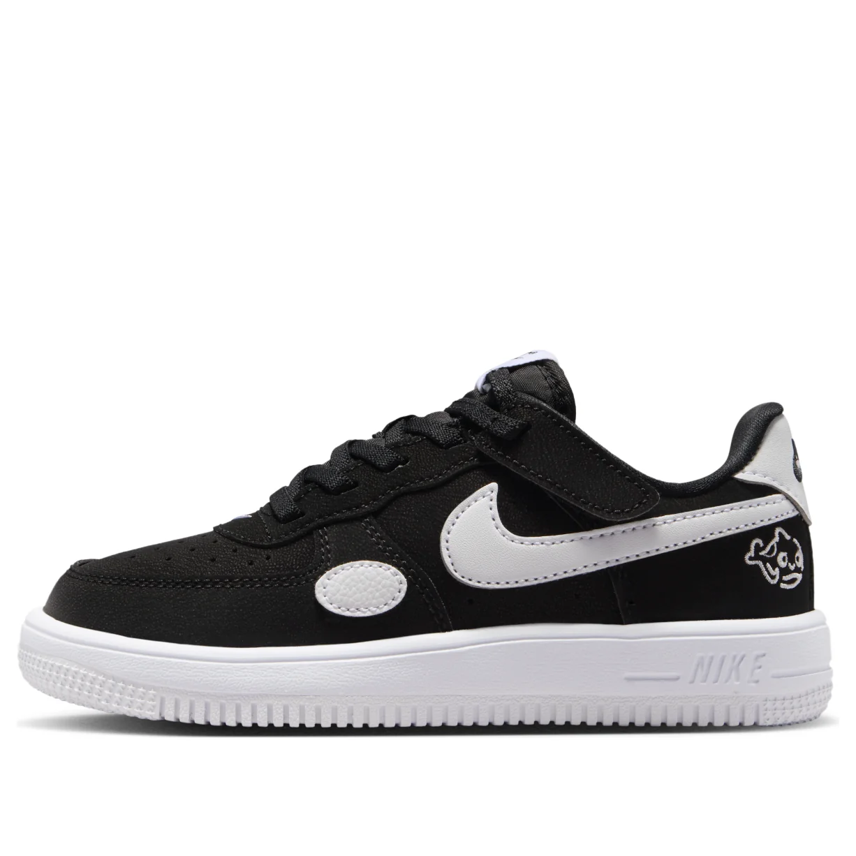 (PS) Nike Force 1 Low Easyon 'Black White' IR1301-001