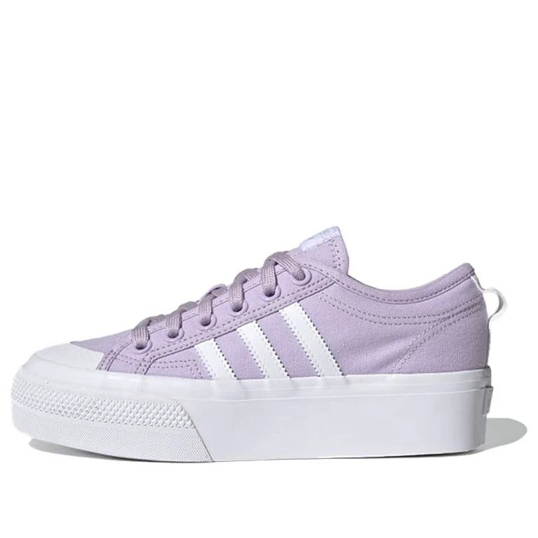 (WMNS) adidas Nizza Platform 'Purple White' FV5455