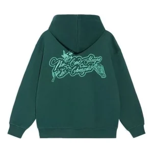 Li-Ning BADFIVE Sports Basketball Series Printing Hoodie 'Dark Green' AWDRH61-3