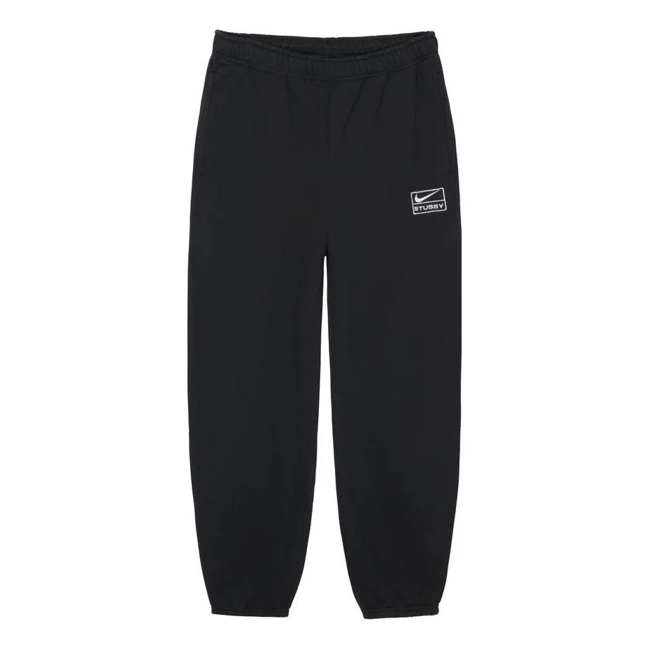 Nike x Stussy SS23 Washed Sweatpants Asia Sizing 'Black' DO5297-010
