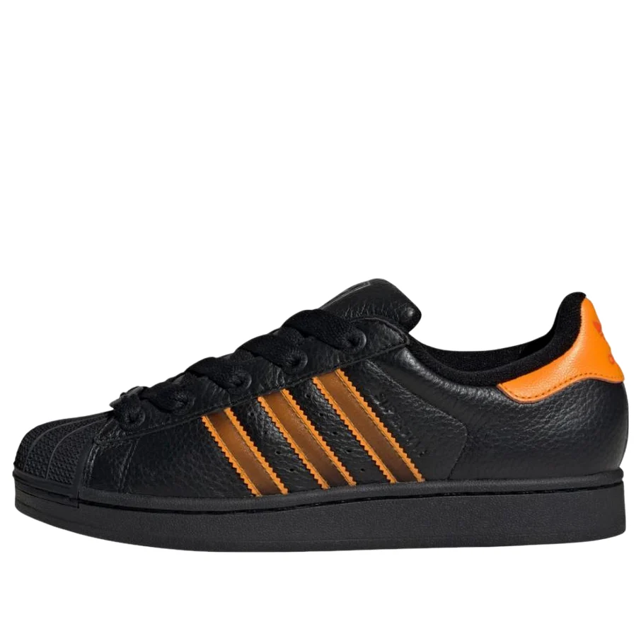 (WMNS) adidas Superstar II Shoes 'Core Black Crew Orange Semi Impact Orange' JQ6469