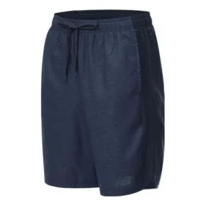 New Balance Logo Classics Sporting Shorts Asia Sizing 'Blue' AMS21015-ECR