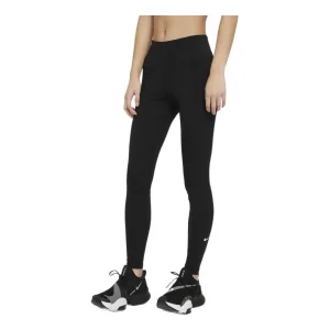 (WMNS) Nike Women Dri-FIT One Mid-Rise Training Tights 'Black' DD0253-010