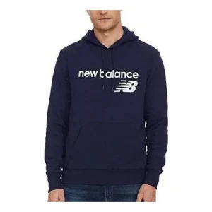 New Balance Classic Core Fleece Hoodie Asia Sizing 'Dark Blue' MT03910-PGM