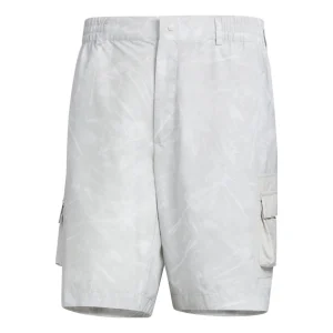 adidas Gradient Straight Loose Sports Shorts light grey HS7289