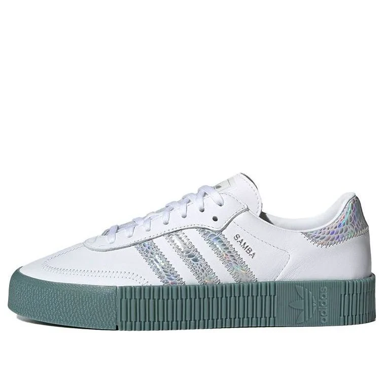 (WMNS) adidas Sambarose 'White Blue' FX6274