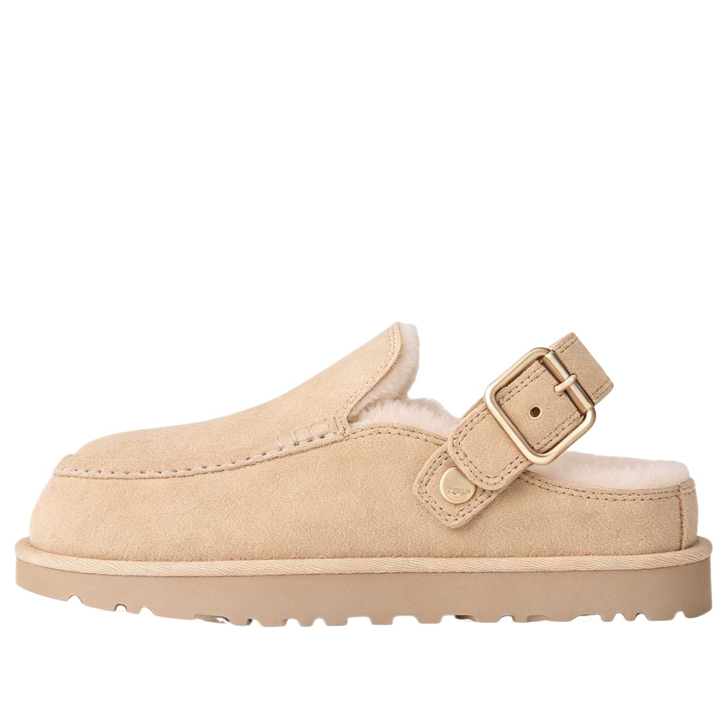 (WMNS) UGG Goldenstar Evelina Wooden Clog 'Sand Castle' 1180251-SNDC