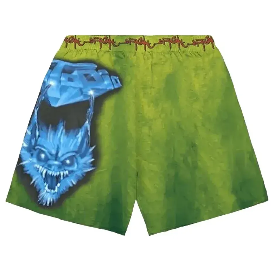 Travis Scott Cactus Jack UTOPIA Hyena Shorts 'Green' TSUT-PS25