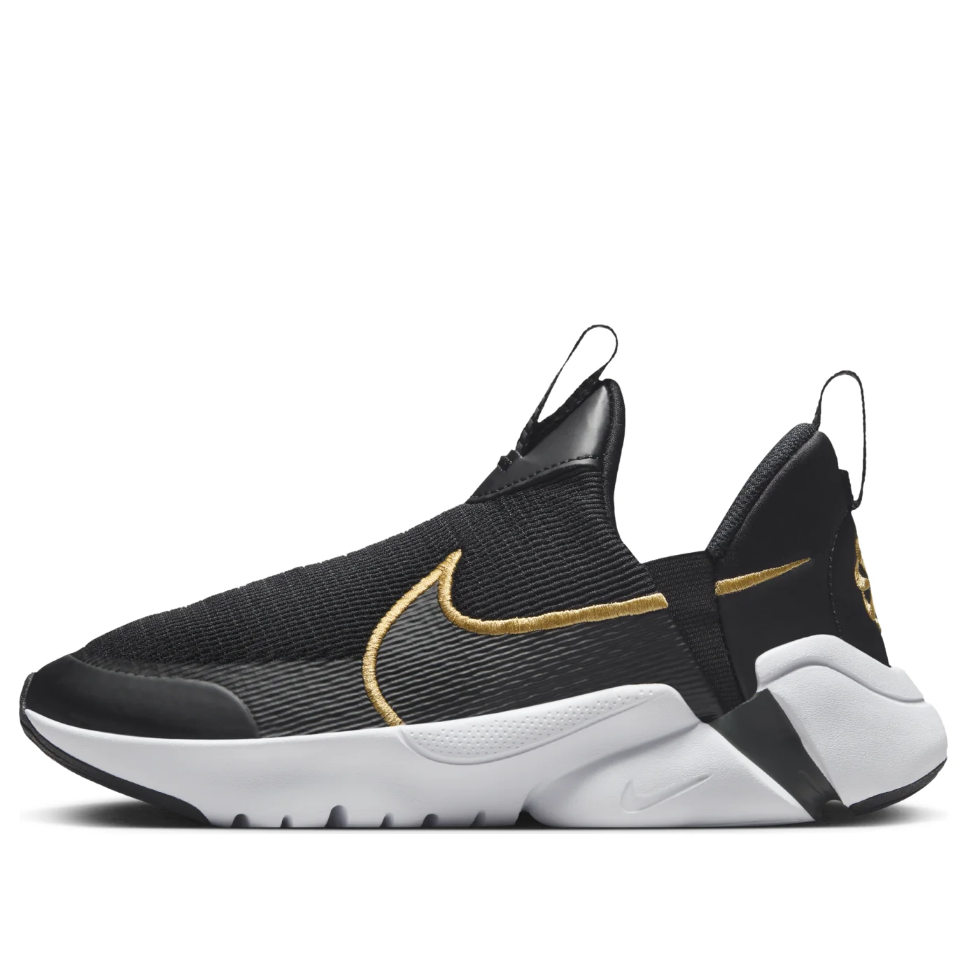 (GS) Nike Flex Plus 2 'Black Gold' DV8999-002