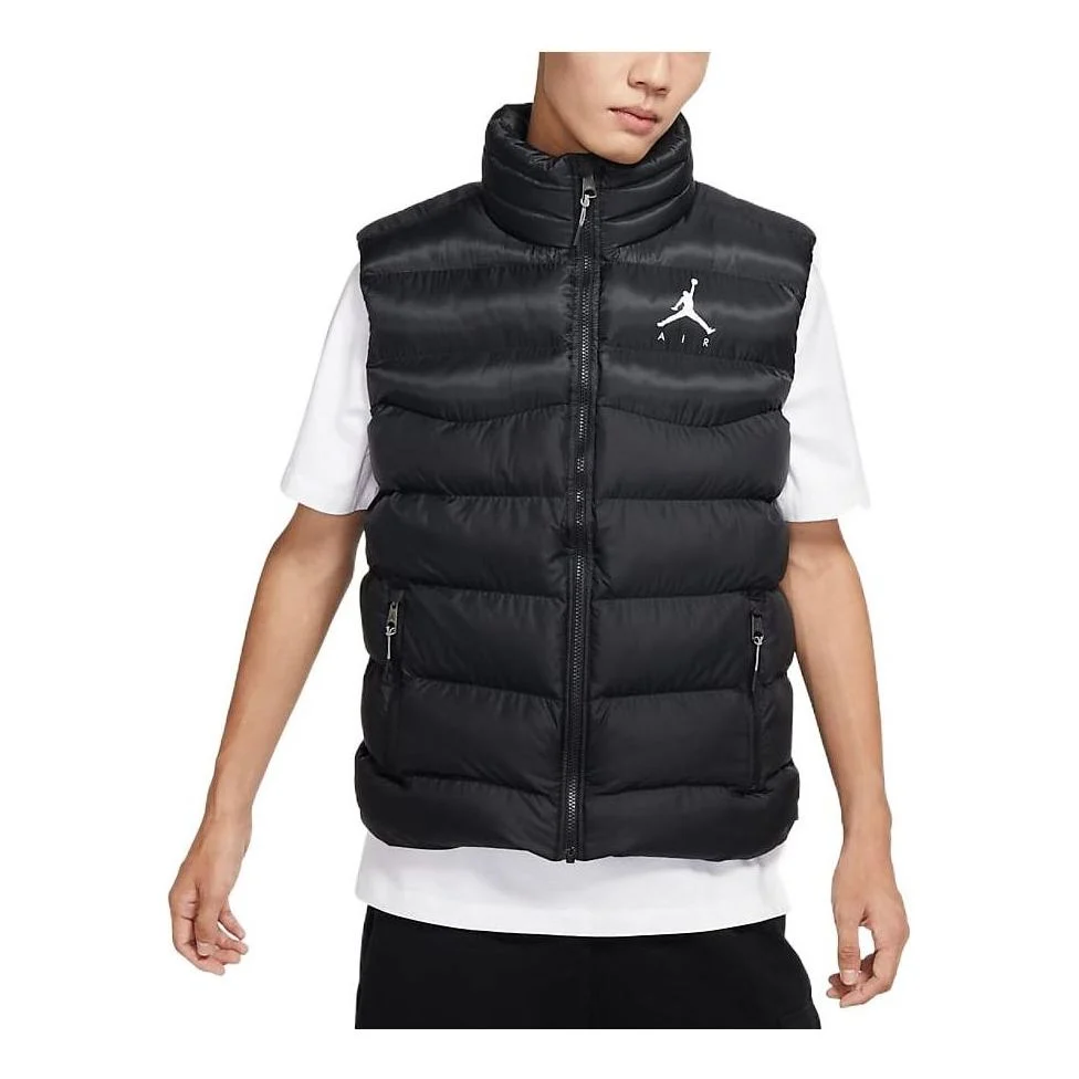 Air Jordan Jumpman Puffer Vest Asia Sizing 'Black' CN4268-015