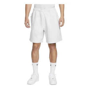 Nike Solo Swoosh Fleece Shorts 'Birch Heather' DV3055-051