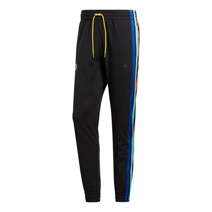 adidas Harden Fle Pant Basketball polar fleece Bundle Feet Sports Long Pants Black GP8111