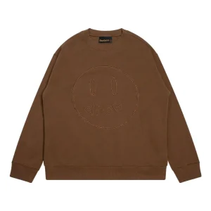 Drew House Sketch Mascot Crewneck Sweatshirt 'Brown' DR-SS22-489