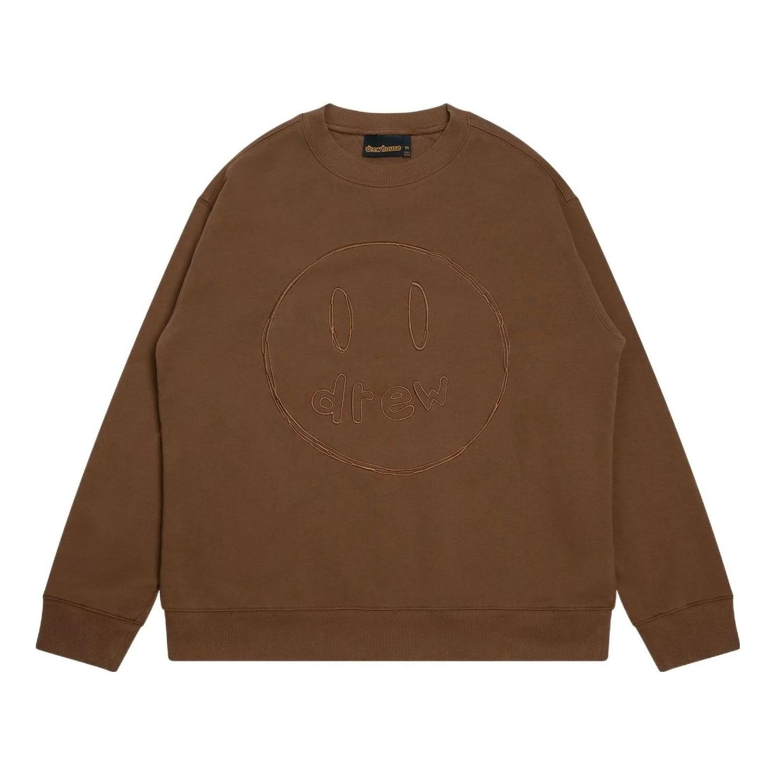 Drew House Sketch Mascot Crewneck Sweatshirt 'Brown' DR-SS22-489