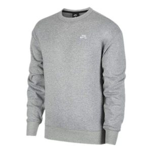 Nike SB Skateboard Round Neck Pullover dark grey Gray CK5124-063
