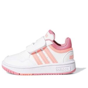 (TD) adidas Hoops 3.0 'White Pink' GW0440