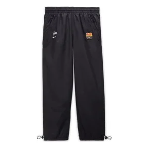 Nike x FC Barcelona x Patta Logo Pants 'Black' FQ4278-010