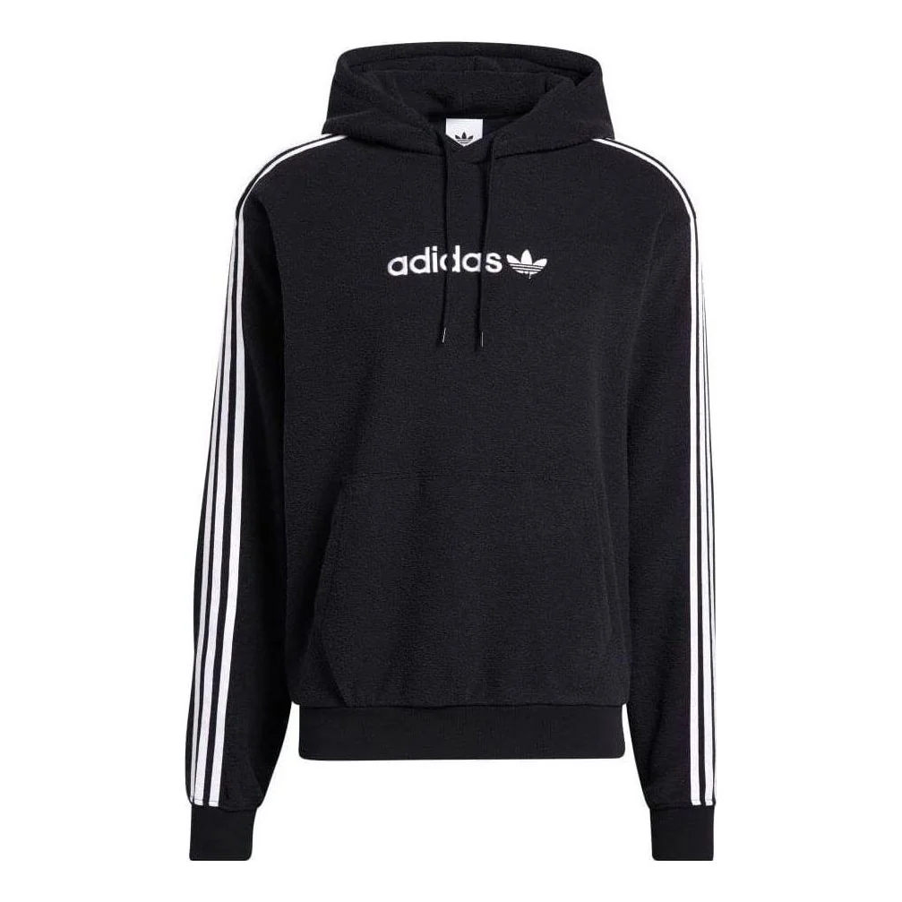 Men's adidas originals Logo Stripe Sports Black H31236