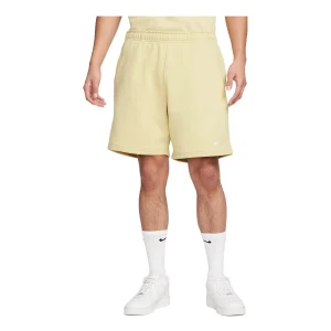 Nike Solo Swoosh Fleece Shorts 'Yellow' DV3056-783