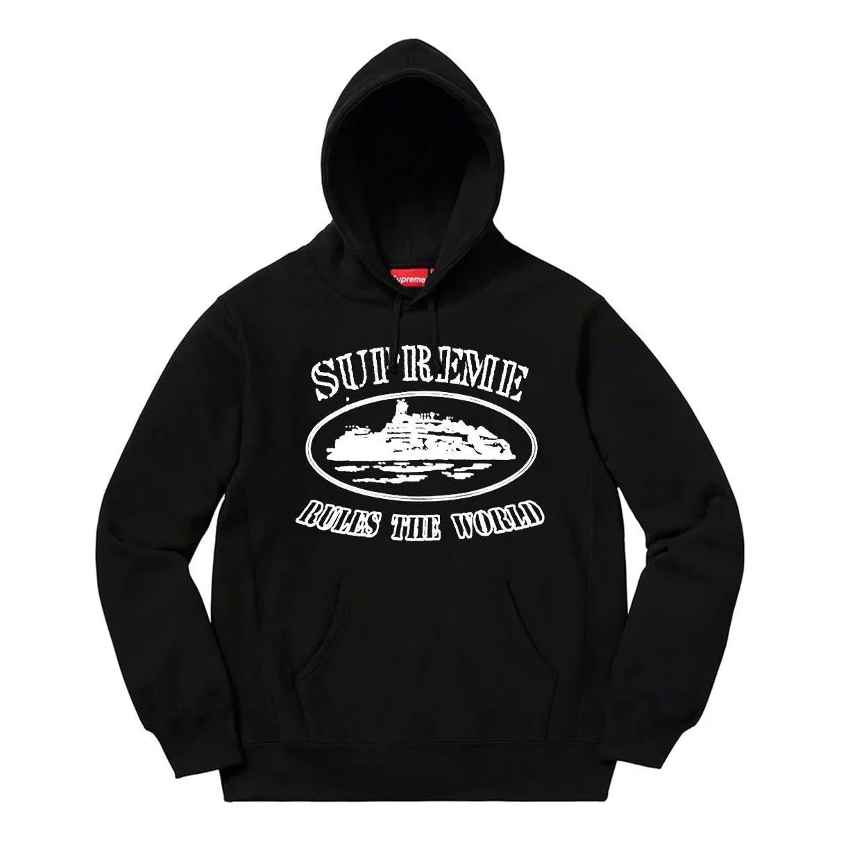 Supreme x Corteiz FW23 Rules The World 'Black' SUP-FW23-263