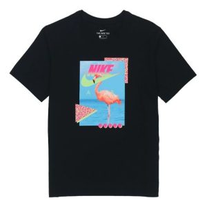 Nike AS Men's Nike Sportswear Tee BEACH FLAMINGO Black DD1283-010