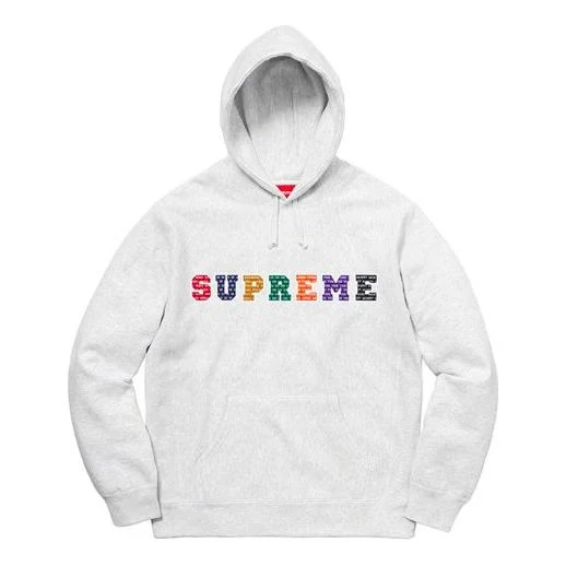 Supreme FW19 Week 1 The Most Hooded Sweatshirt logo 'White' SUP-FW19-012