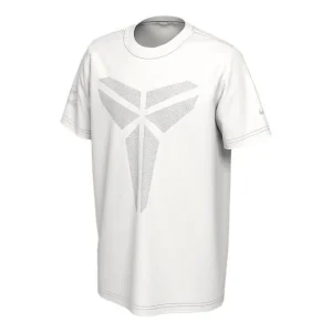 (GS) Nike Kobe Mamba Halo Big Kids' T-Shirt 'White' HF6461-100