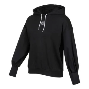 (WMNS) Nike Sportswear Icon Clash Embroidery Logo Hoodie 'Black' DD5053-010
