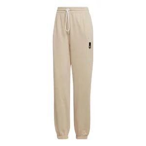 (WMNS) adidas Sportswear Studio Lounge Summer Pants Asia Sizing 'Botanic Beige Mel' HE3090
