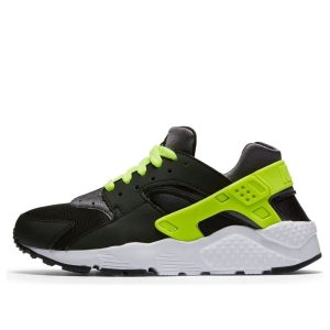 (GS) Nike Air Huarache 'Black Green White' 654275-017