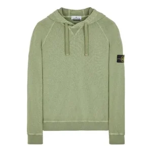 STONE ISLAND Waffen Patch Hoodie 'Green' 781562160-V0155
