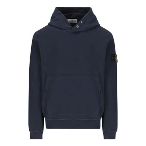 STONE ISLAND Cotton Hoodie 'Navy' 791561720-V0020